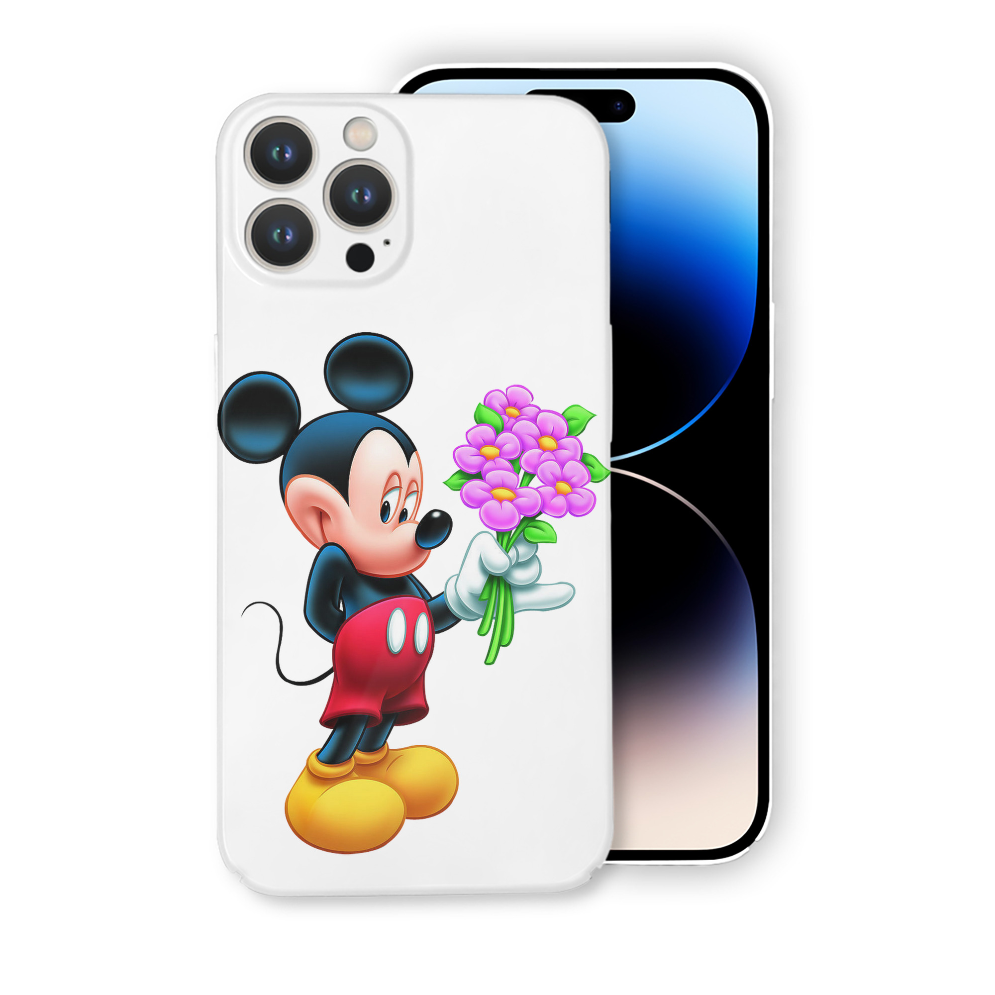 （画像用） ミッキーマウス Mickey Mouse 【iPhone 14シリーズ対応】ハードケース
